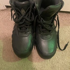 Nike foamposite heavy duty rain boots. Waterproof, your feet will stay dry 100%.